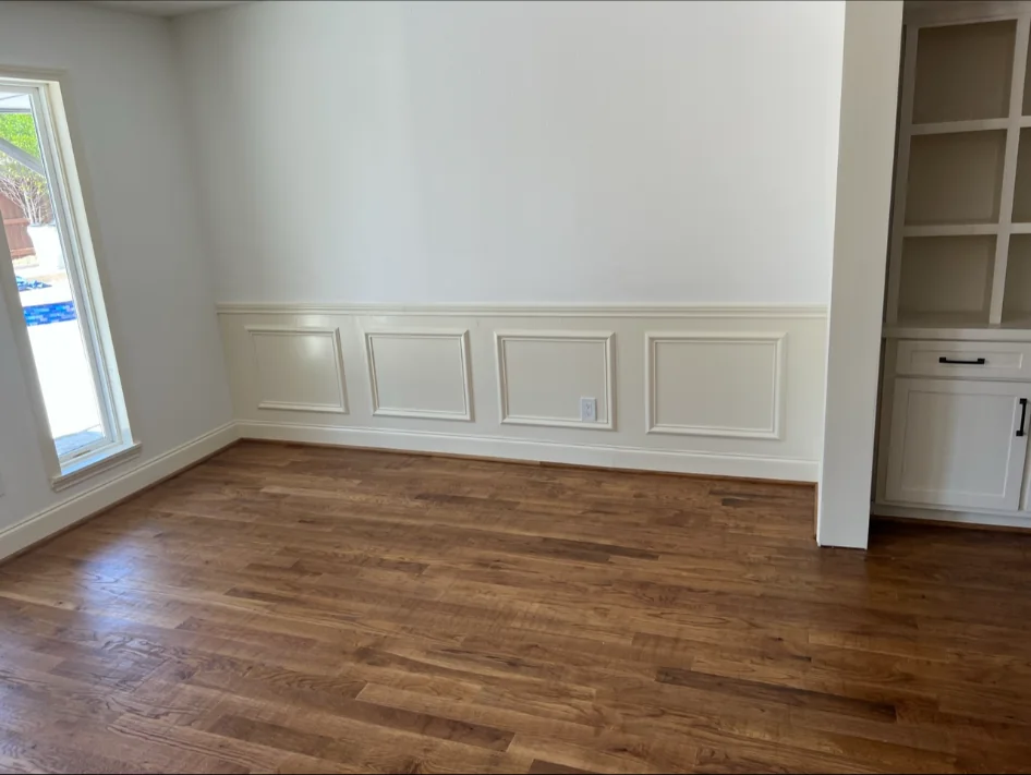 Decorative wall trim and wainscoting